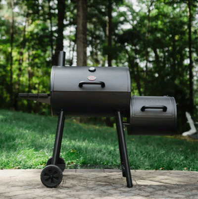 Char-Griller Smokin’ Pro Offset Smoker & Grill