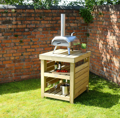Zest Pizza Oven Table