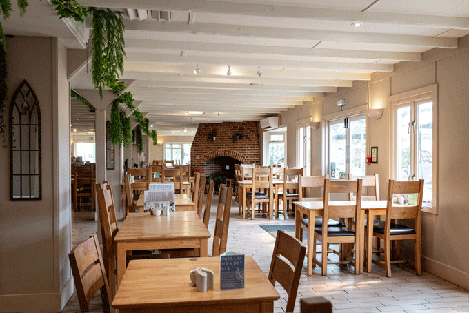 Sit back and relax in our beautiful restaurant