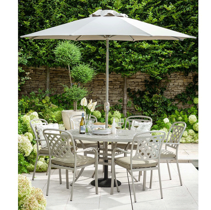 Berkeley 6 Seat Round Dining Set 