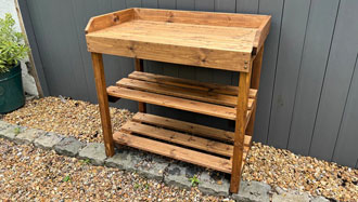 Deluxe Davenport Utility/BBQ Large Table