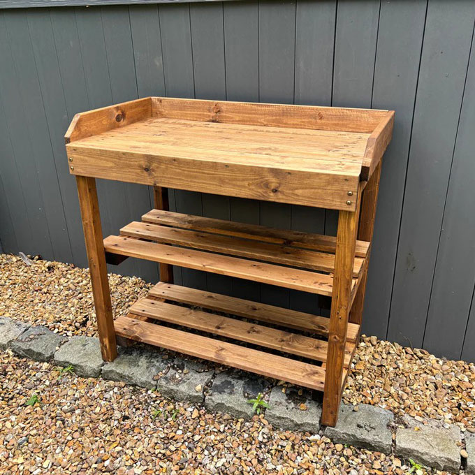 Deluxe Davenport Utility/BBQ Large Table