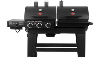  Char-Griller Duo Gas and Charcoal BBQ with Side Burner