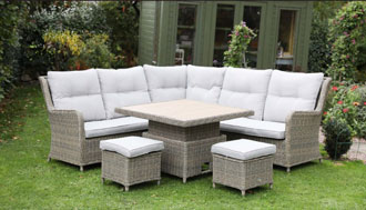  Lyra Mini Modular Set 1ith 100cm Square Adjustable Table