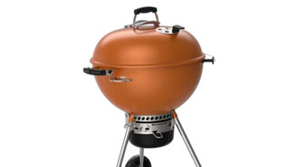Weber Master-Touch C-5755 Charcoal Barbecue, Burnt Orange