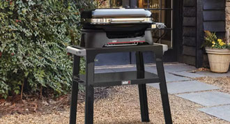Weber Lumin Electric Outdoor Barbecue With Fixed Stand