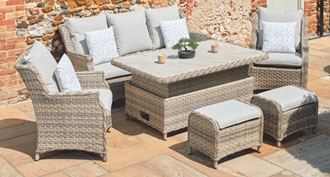 Florence Lounge Dining Set.