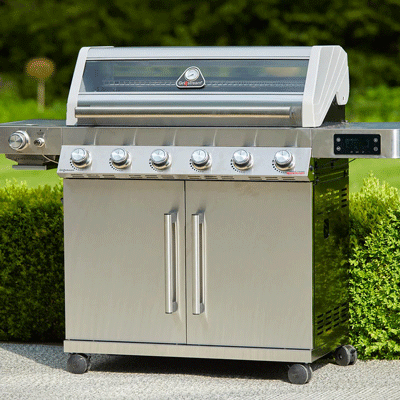 Grillstream Gourmet 6 Burner Hybrid Barbecue