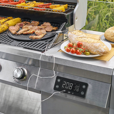 Grillstream Island 4 Burner Hybrid Barbecue