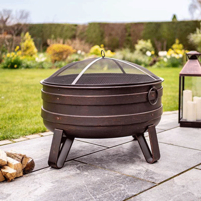 Havana Santiago 70cm Deep Bowl Fire Pit