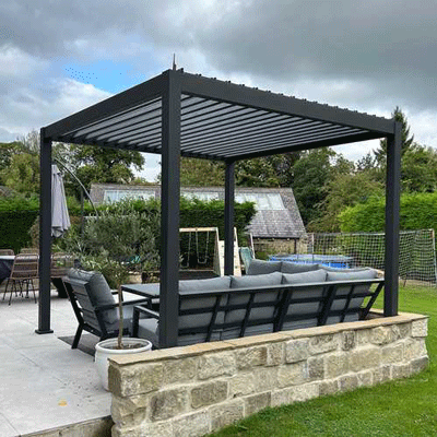 Nova Titan LED Pergola 4m x 3m