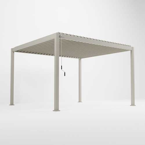 Titan Pergola 4 x 3m Rectangular, Pebble