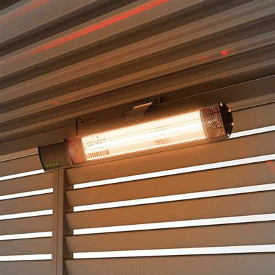 Hestia 2kW Infrared Electric Pergola Heater