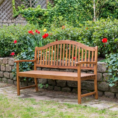 Acacia 5ft Serpentine Bench