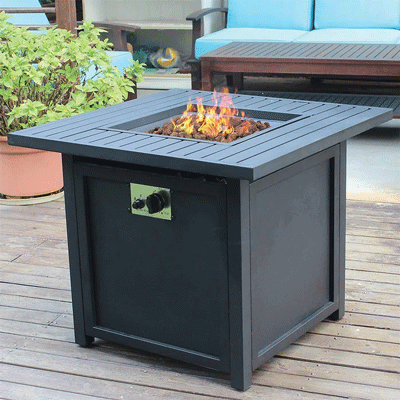 Penryn Gas Fire Pit Table